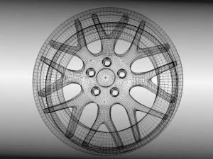 бмв обод 3D Модель