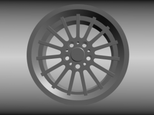 bmw rim 3D Model