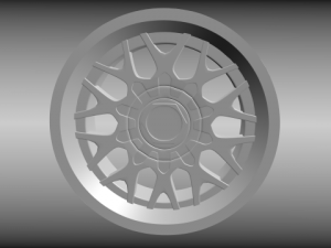 bmw rim Model 3D