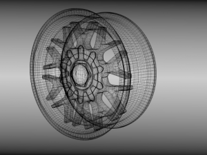 bmw rim Model 3D