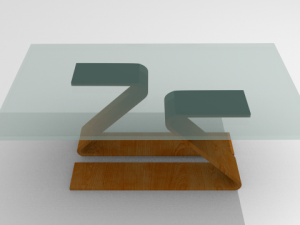 table 3Dモデル