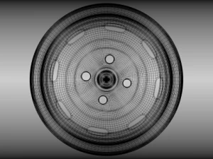 generische Felge 3D Modell
