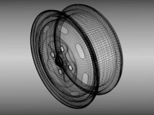 generische Felge 3D Modell