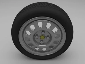 колесо для гольфа 3D Модель