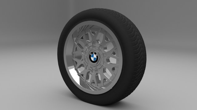 bmw wheel Modello 3D .c4d .max .obj .3ds .fbx .stl .blend 