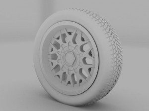 bmw wheel Modello 3D