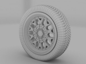 bmw wheel Modello 3D