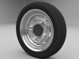 generic wheel Modelo 3D