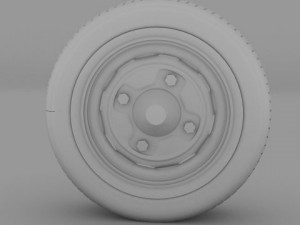 generic wheel Model 3D