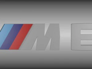 bmw m6 logo 3D Model