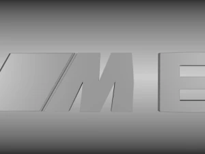 bmw m6 logo 3D Model