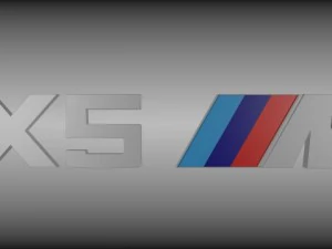bmw x5m logo 3D Model