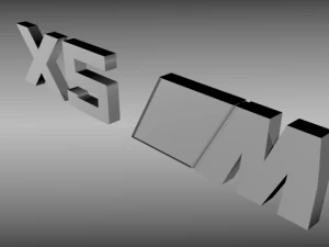 bmw x5m logo 3D Model