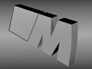 bmw m logo pack 3D Model