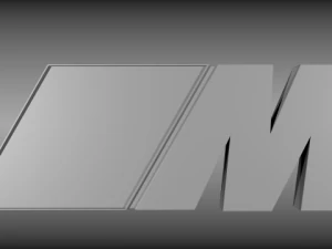 bmw m logo pack 3D Model