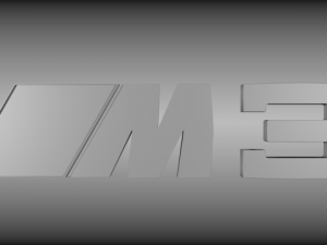 bmw m logo pack 3D Model