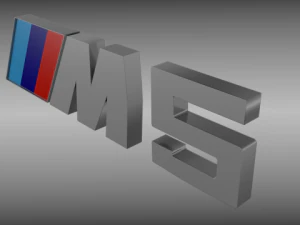 bmw m logo pack 3D Model
