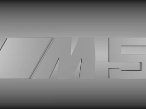 bmw m logo pack 3D Model