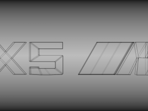 bmw m logo pack 3D Model