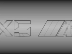 bmw m logo pack 3D Model