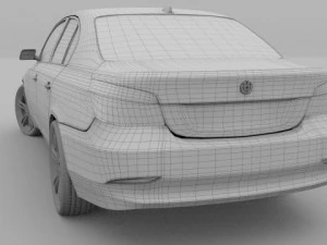 16 car megapack 3D Model