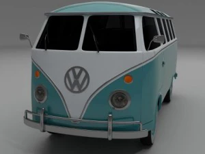 vw bus mk 1 3D Model