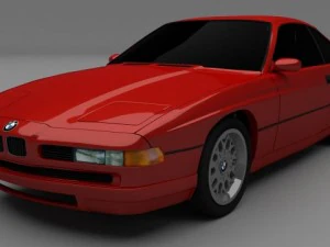 bmw serie 5 e34e39e60 bmw serie 8 e31 Modello 3D