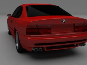 bmw serie 5 e34e39e60 bmw serie 8 e31 Modello 3D