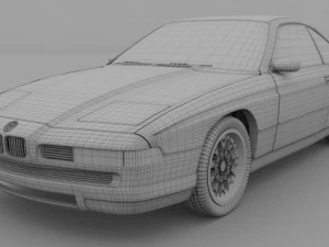 bmw serie 5 e34e39e60 bmw serie 8 e31 Modello 3D