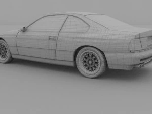 bmw serie 5 e34e39e60 bmw serie 8 e31 Modello 3D