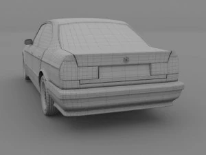 bmw serie 5 e34e39e60 bmw serie 8 e31 Modello 3D