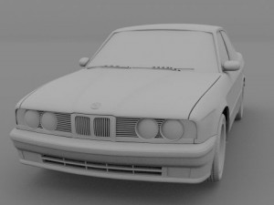 bmw 5 series e34e39e60 bmw 8 series e31 Modèle 3D