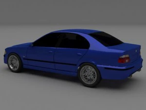 bmw serie 5 e34e39e60 bmw serie 8 e31 Modello 3D