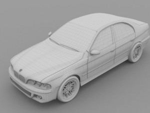 bmw 5 series e34e39e60 bmw 8 series e31 Modèle 3D