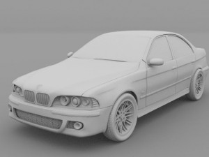 bmw 5 series e34e39e60 bmw 8 series e31 Modèle 3D