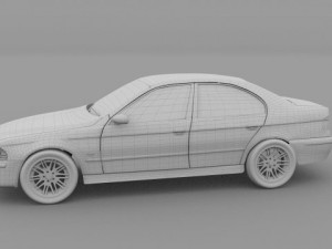 bmw 5 series e34e39e60 bmw 8 series e31 Modèle 3D