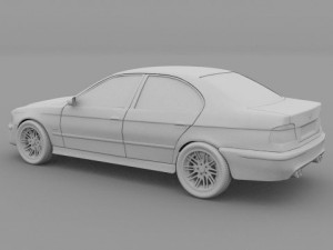 bmw 5 series e34e39e60 bmw 8 series e31 Modèle 3D