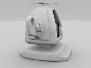 coast gurad kiddie ride 3D Model