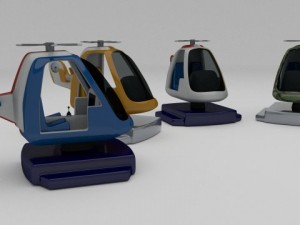 kiddie ride pack 3D Model