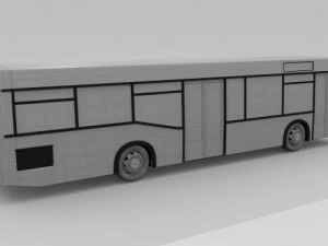 maz 105 3D Model