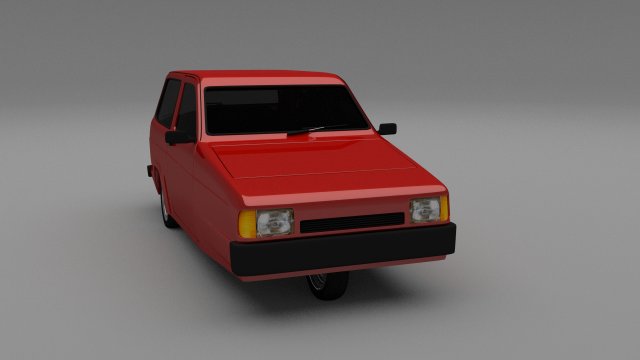 reliant robin 3D Модель .c4d .max .obj .3ds .fbx .stl .blend 