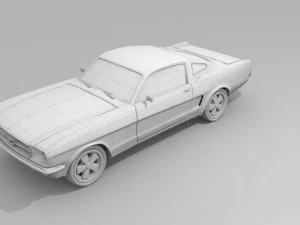 classic car collection 3D Model