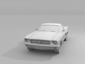 classic car collection 3D Model