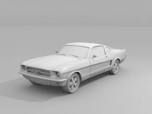 classic car collection 3D Model
