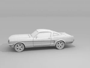 classic car collection 3D Model