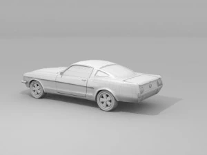 classic car collection 3D Model
