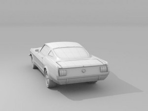classic car collection 3Dモデル