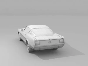 classic car collection 3D Model