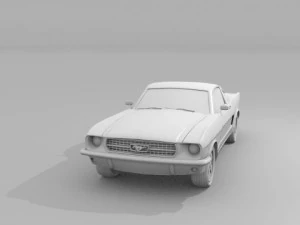 classic car collection 3D Model