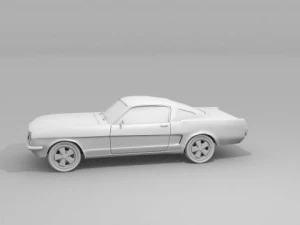classic car collection 3D Model